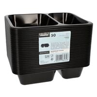 STARPAK Einweg-Menschalen 1.205 L 2-geteilt 50 Stck