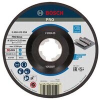 BOSCH Schruppscheibe PRO Metal 12.5 cm