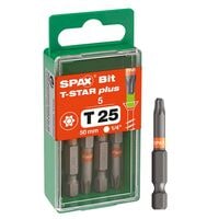 SPAX Bit-Set »T25 T-STAR  Plus« 50.0 mm