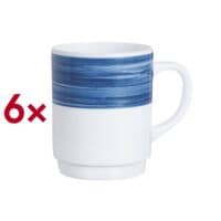 Arcoroc Becher Brush Bockbecher 25cl - 6 Stück 250 ml 6 Stück Arcoroc Becher Brush Bockbecher 25cl - 6 Stück 250 ml 6 Stück