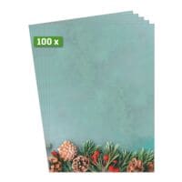 Sigel Weihnachts-Motivpapier Green Christmas DP642 A4 100 Stck