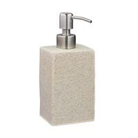 relaxdays Seifenspender Steinoptik 200 ml