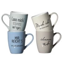 Ritzenhoff & Breker Becher Sprche 330 ml 4 Stck