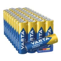 Varta 40er-Pack Batterien LONGLIFE Power Mignon / AA / LR06