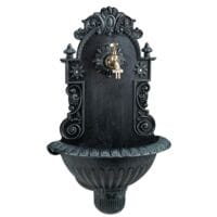 relaxdays Wandbrunnen Antik 61,5 x 37,5 x 20 cm