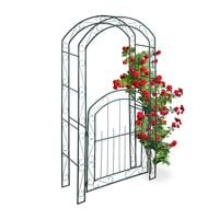 relaxdays Rankhilfe �Rosenbogen� mit Tor