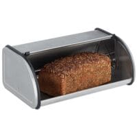 relaxdays Brotkasten aus Edelstahl