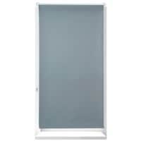 relaxdays Verdunkelungsrollo 80 x 210 cm grau