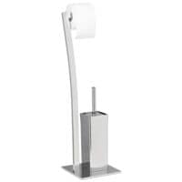 relaxdays WC Garnitur �WIMEDO Edelstahl�