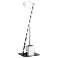 relaxdays WC Garnitur �GLASS�