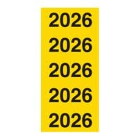 OTTO Office 100er-Pack Selbstklebende Inhaltsschilder »Jahreszahlen 2026«
