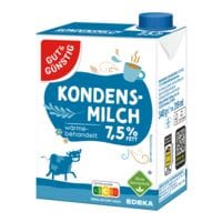Gut und Gnstig 16er-Pack Kondensmilch 7,5% Fett