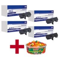 OTTO Office Toner-Set ersetzt Kyocera TK-5240K/C/M/Y inkl. Fruchtgummi Phantasia Party Box 750 g