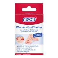 S.O.S. 24er-Pack Warzenentferner-Pflaster �Warzen-Ex�