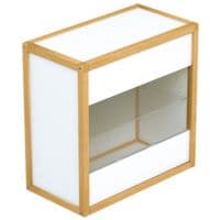 LIGNUM Boxx Vitrine Lignum Boxx satinato Glas