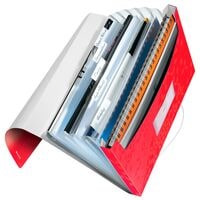 Leitz Fchermappe WOW 4589 DIN A4 Polypropylen (PP) 1 Stck Anzahl der Fcher: 6 Stck