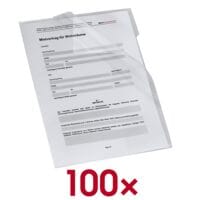 bene Sichthllen A4 transparent 100 Stck