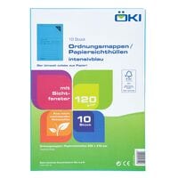ÖKI Sichthüllen »Ordo« A4 Papier 100 Stück ÖKI Sichthüllen »Ordo« A4 Papier 100 Stück