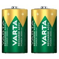 Varta 2x Akkus RECHARGE ACCU Power Mono D 3000 mAh