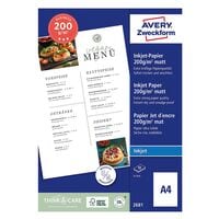 Avery Zweckform Fotopapier 2681 DIN A4 200 g/m² 50 Blatt Avery Zweckform Fotopapier 2681 DIN A4 200 g/m² 50 Blatt