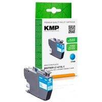 KMP Tintenpatrone ersetzt Brother »LC-421XLC« cyan