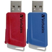 2x USB-Stick 32 GB Verbatim Store ´n´ Click USB 3.2 (Gen 1) 2x USB-Stick 32 GB Verbatim Store ´n´ Click USB 3.2 (Gen 1)