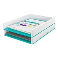 LEITZ Briefablage WOW Duo Colour, A4 Polystyrol