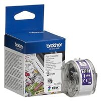 Brother Endlospapierrolle fr Etikettendrucker CZ-1001 9 mm x 5 m