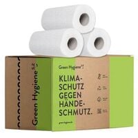 Green Hygiene Kchenrollen KARLA 3-lagig 36 Rollen (18 Pack  2 Rollen)