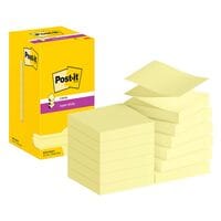 12x Post-it Super Sticky Haftnotizblock Super Sticky Z-Notes 7,6 x 7,6 cm, 1080 Blatt gesamt, gelb 12x Post-it Super Sticky Haftnotizblock Super Sticky Z-Notes 7,6 x 7,6 cm, 1080 Blatt gesamt, gelb