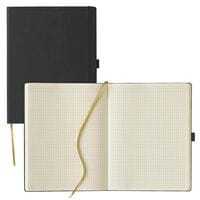 Notizbuch Tucson kariert A4 schwarz