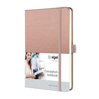 SIGEL Notizbuch CONCEPTUM rose metallic A5  liniert