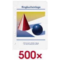 Ringbucheinlage A5 kariert 500 Stck