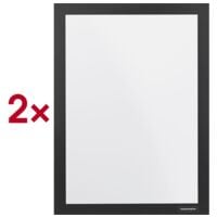 Magnetoplan Magnetrahmen selbstklebend Magnetofix A3 schwarz 2 Stck