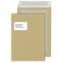 Mailmedia 100 Papprckwandtaschen DIN C4 110 g/m mit Fenster