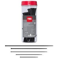TOX 500-tlg. Kabelbinder-Set Clip schwarz