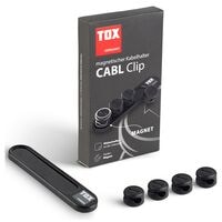 TOX 4-tlg. Kabelhalter-Set CABL Clip magnetisch