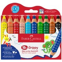 Faber-Castell (Schule) 10er-Pack Buntstifte »Grippy« Faber-Castell (Schule) 10er-Pack Buntstifte »Grippy«