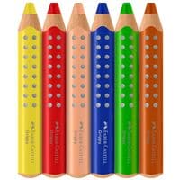 Faber-Castell (Schule) 6er-Pack Buntstifte Grippy