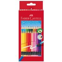 Faber-Castell (Schule) 24er-Pack Buntstifte Classic Colours Radierbare
