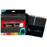 Faber-Castell (Schule) 50er-Kartonetui Buntstifte �Black Edition�