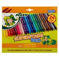 JOLLY 24er-Pack Doppelfasermaler SUPERSTARS DUO