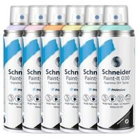 Schneider Acrylspray Sprhfarbe Paint-It 030 Supreme DIY, 6x 200 ml