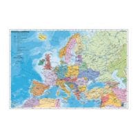 STIEFEL eurocart Wandkarte Staaten Europas politisch 95 x 66 cm