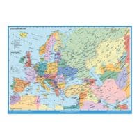 STIEFEL eurocart Lernposter Europa und der Nahe Osten politisch ca. 84 x 60 cm