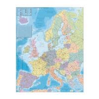 STIEFEL eurocart Organisationskarte Europa 97 x 119 cm