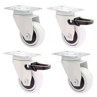 WAGNER design yourself M�belrollen-Set �RO 2251� 4 St�ck wei�