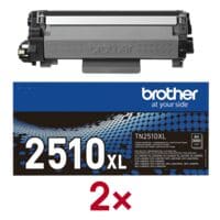 Brother 2x Toner TN-2510XL