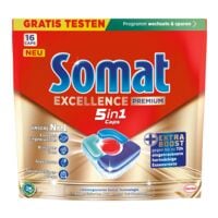Somat Splmaschinencaps Excellence Premium 5in1 16 Stck