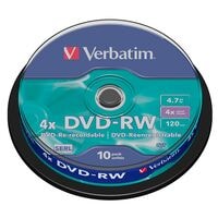 Verbatim DVD-RW 10 St�ck Spindel